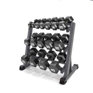 رک دمبل 3 طبقه خانگی Dumbbell rack